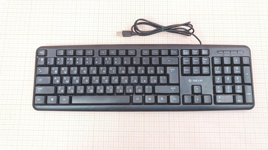 001-224-001 Клавиатура проводная DEXP K-503BU #1