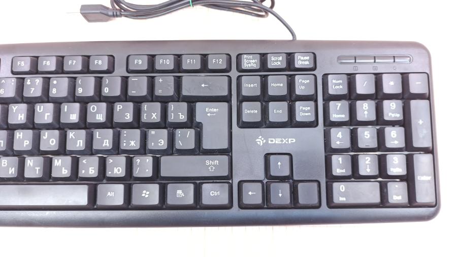 001-224-001 Клавиатура проводная DEXP K-503BU #3