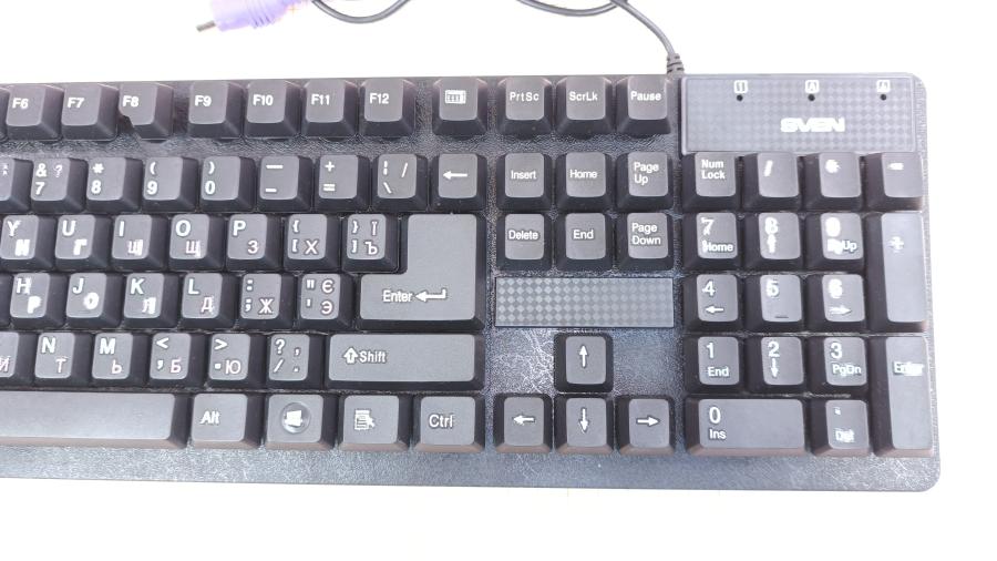 001-225-001 Клавиатура проводная SVEN 301 PS/2 #3