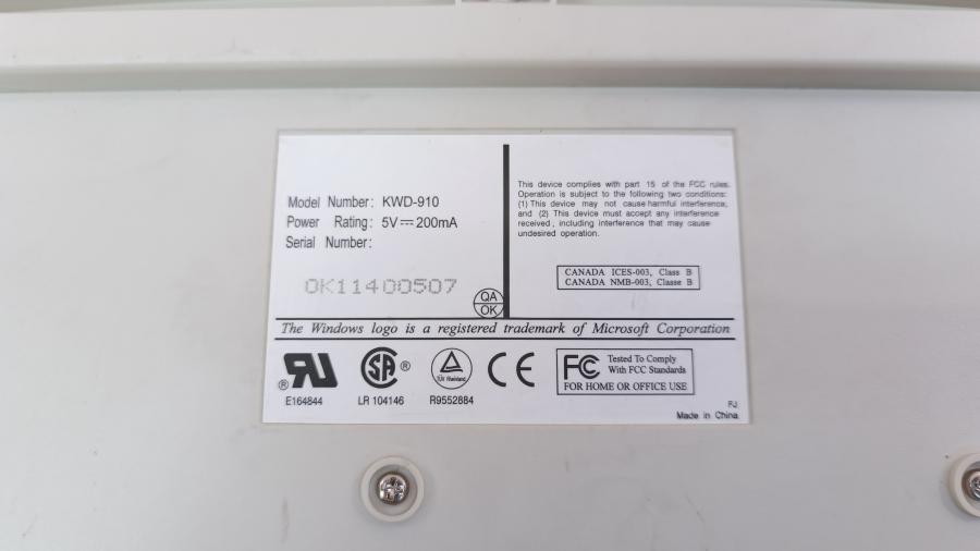 001-227-001 Клавиатура проводная Genius KWD-910 #5