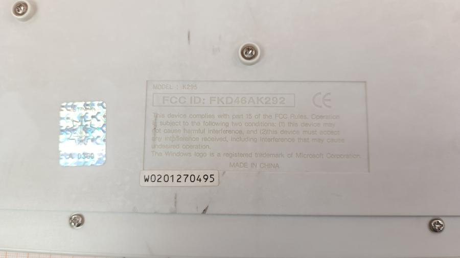 001-228-001 Клавиатура проводная Genius K295 #5