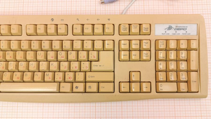001-229-001 Клавиатура проводная DEPO KWD-701 #3