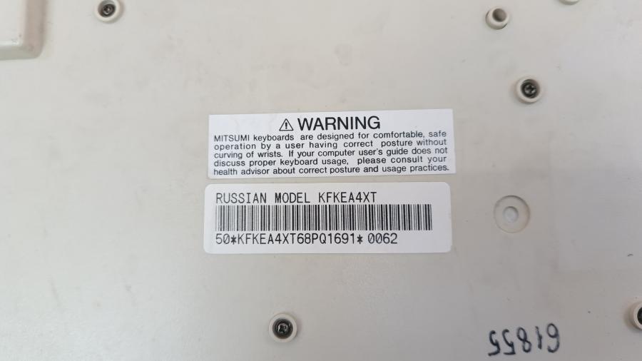 001-231-001 Клавиатура проводная MITSUMI KFK-EA4XT #5