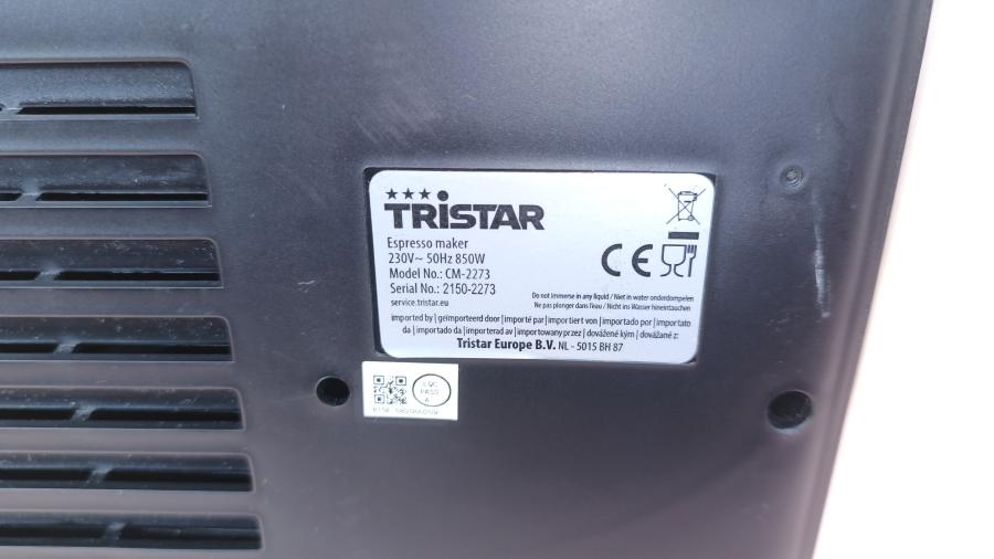 001-252-001 Кофемашина Tristar CM-2273 #18