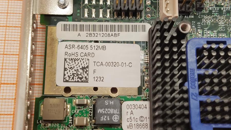 222-041-001 Контроллер PCI Adaptec ASR 6405 #3