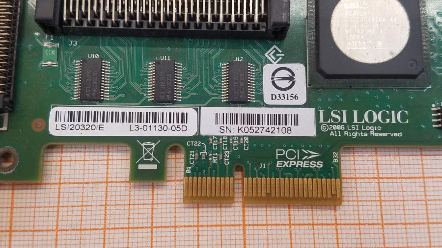 001-257-001 Контроллер PCI HP 439776-001 #3