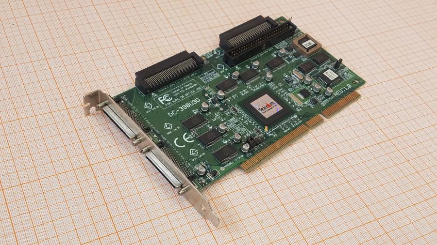 001-260-001 Контроллер PCI Tekram DC-390U3D #1