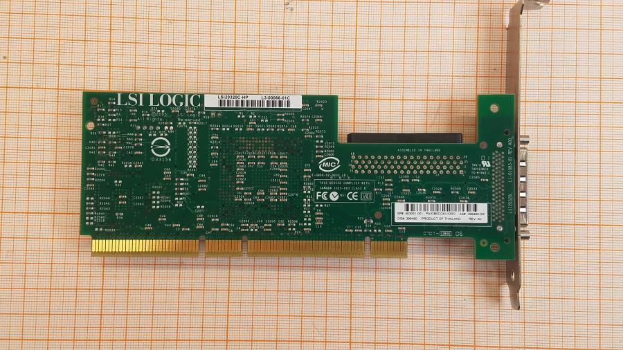 001-261-001 Контроллер PCI HP 399480-001 #3