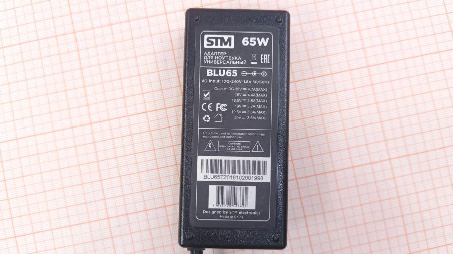001-262-013 БП для ноутбука STM electronics BLU 65 #6