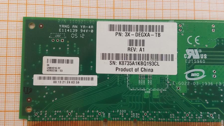 001-269-001 Сетевая карта HP 3X-DEGXA-TB #5