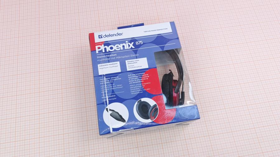 001-275-001 Стереогарнитура Defender Phoenix HN-875 #9