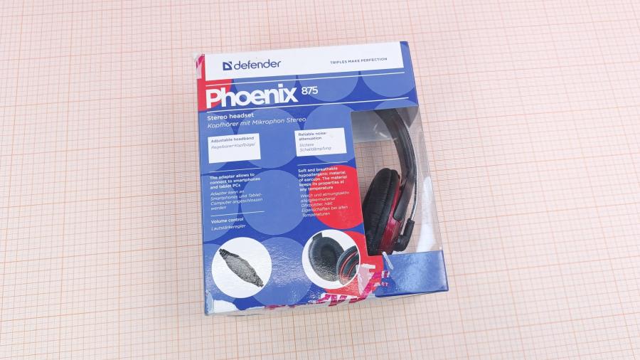 001-275-002 Стереогарнитура Defender Phoenix HN-875 #9