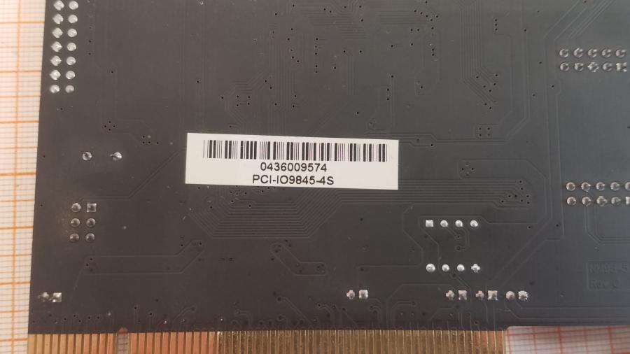 001-274-001 Контроллер PCI STLAB PCI-IO9845-4S #6