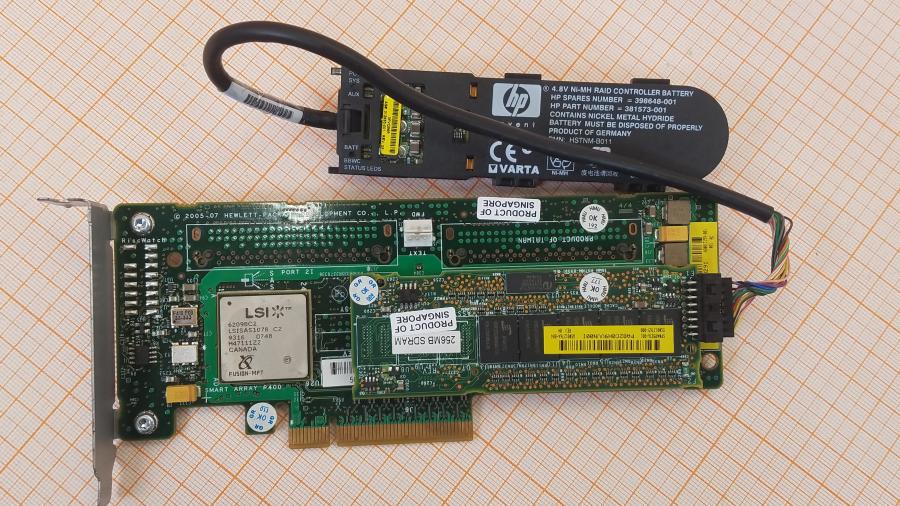 217-310-001 Контроллер HP Smart Array P400 #2