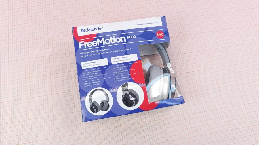 001-284-001 Стереогарнитура Defender FreeMotion B600 #9