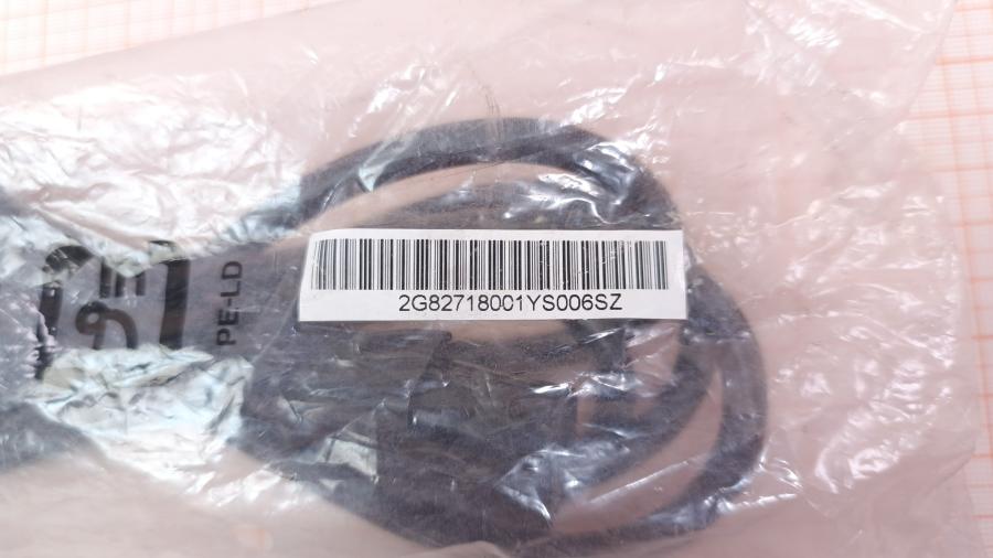 001-289-001 Кабель питания CEE7/7  CEE7/7 Угловой - IEC-C13 3G×0.75мм² 1.8M #2