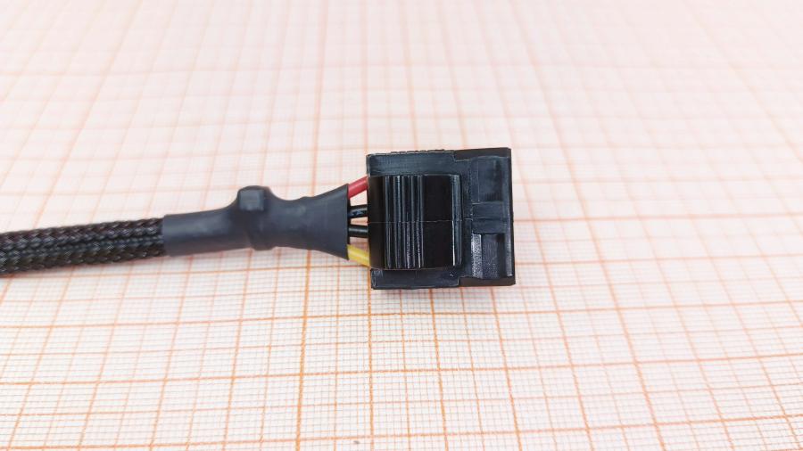 001-311-001 Переходник питания HIPER AVIA GX12 4Pin (F) - Molex (M) 0.25m #5