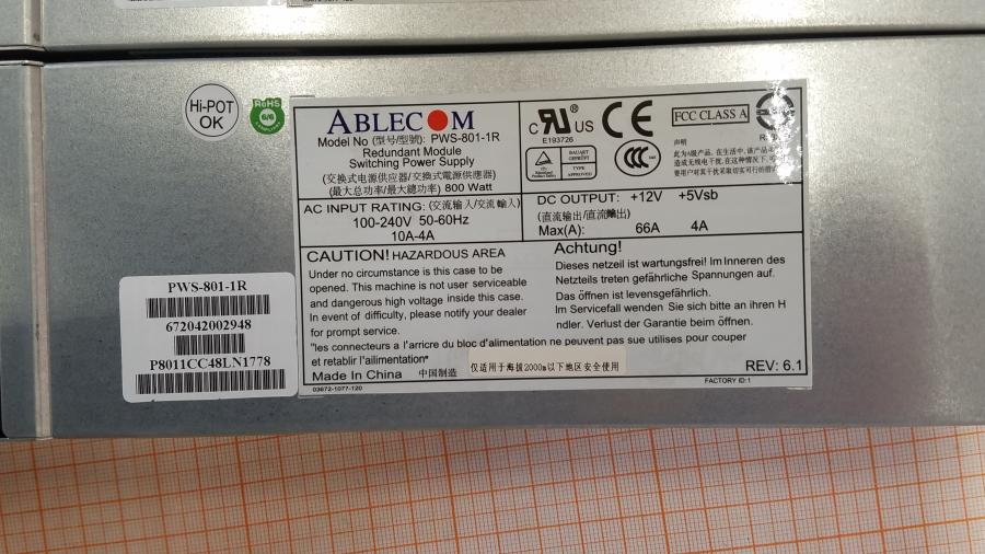 189-002-156 Сервер SuperMicro CSE-836TQ X9DRi-F #9