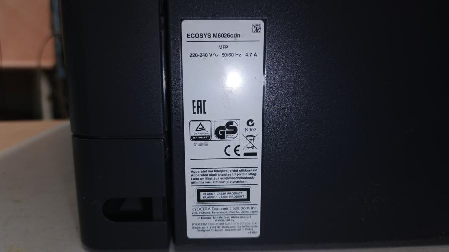 232-002-001 МФУ KYOCERA Ecosys M6026cdn #43