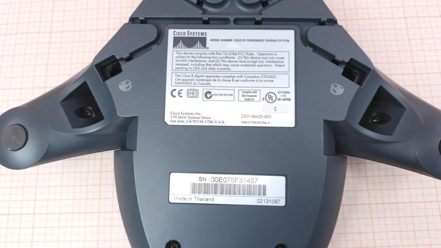 035-001-005 Станция конференц-связи CISCO IP CONFERENCE STATION CP-7936 #12