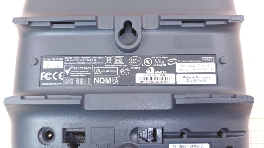 039-067-002 Телефон VoIP CISCO CP-7905G #8