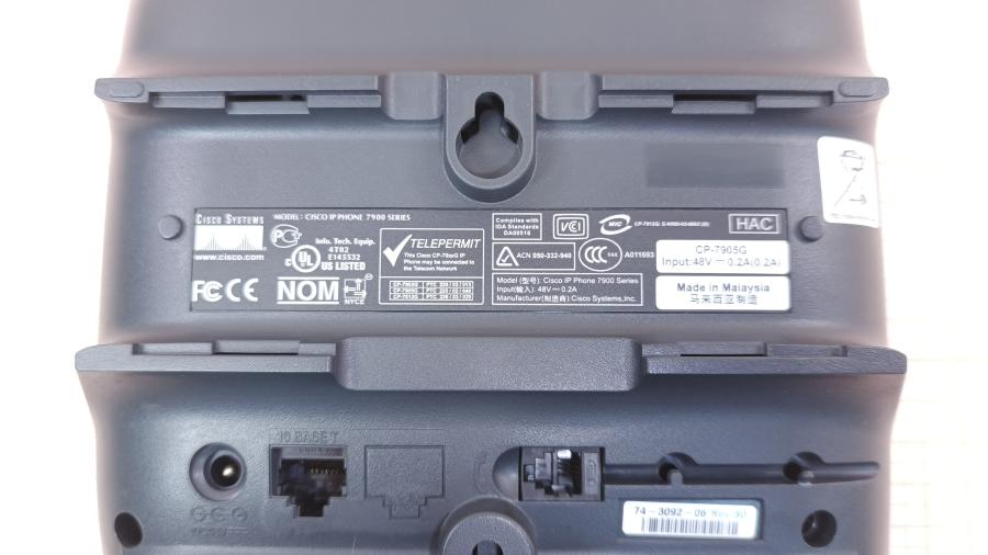 039-067-004 Телефон VoIP CISCO CP-7905G #7