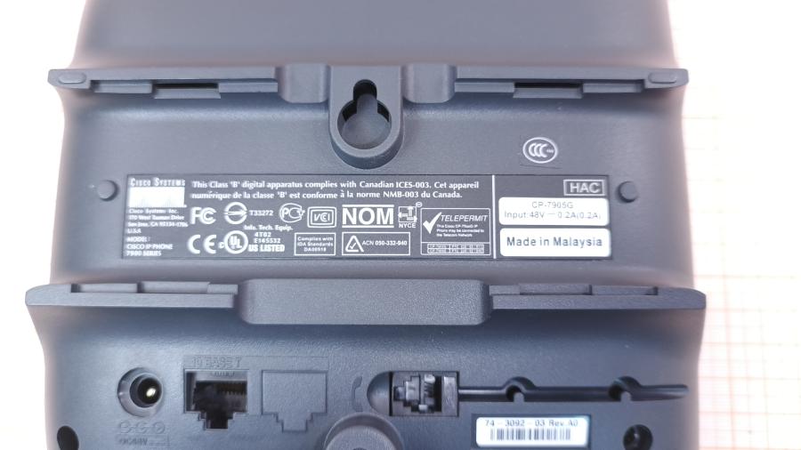 039-067-007 Телефон VoIP CISCO CP-7905G #7