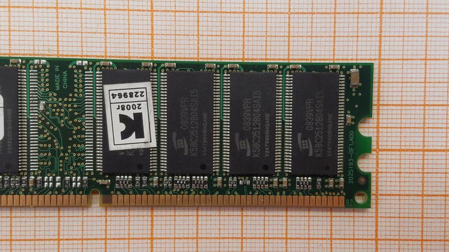 210-062-001 DDR1 DIMM KINGSTON KVR400X64C3A/1G #3