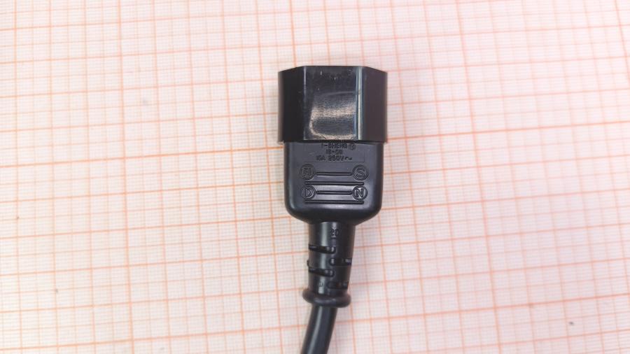 126-095-001 Удлинитель питания IEC-C14  IEC C13 - IEC C14 3G×1.0мм² 5m #4