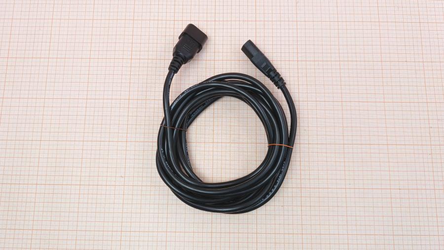 126-096-001 Удлинитель питания IEC-C14  IEC C13 - IEC C14 3G×1.0мм² 3.9m #1