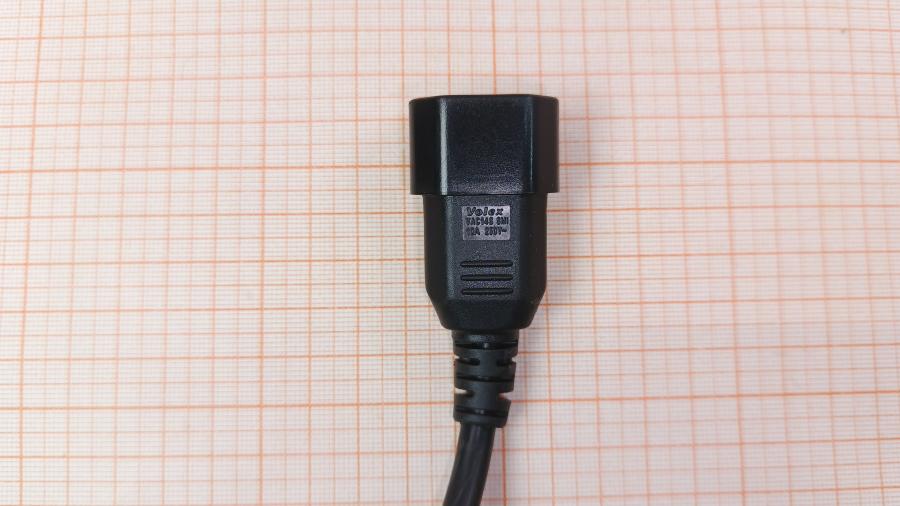 126-096-001 Удлинитель питания IEC-C14  IEC C13 - IEC C14 3G×1.0мм² 3.9m #4