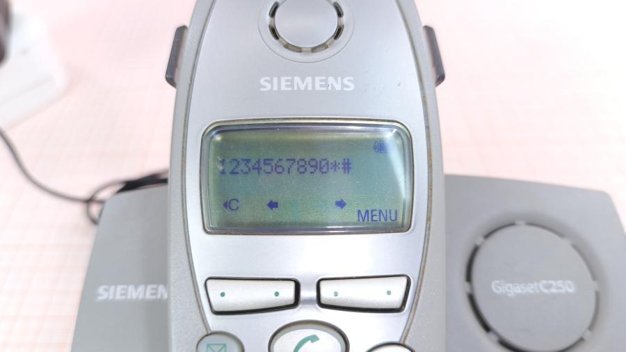 001-321-001 Телефон SIEMENS Gigaset C250 #6