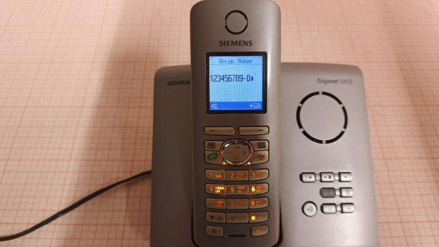 001-325-001 Телефон SIEMENS Gigaset S455 #5