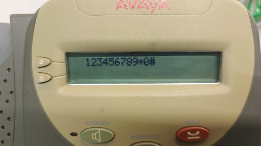 039-060-001 Телефон VoIP AVAYA 2402 #14