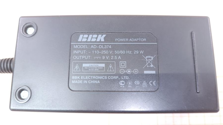 001-340-001 Блок питания (БП) BBK AD-DL374 #4