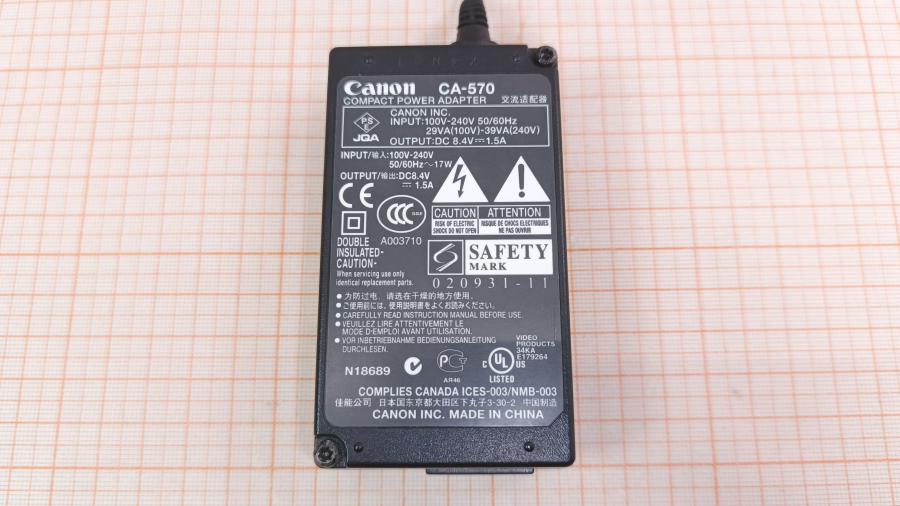 001-341-001 БП для видеокамеры CANON CA-570 #3