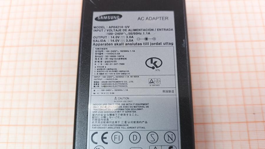 001-344-001 БП для мониторов SAMSUNG AP04214-UV #3