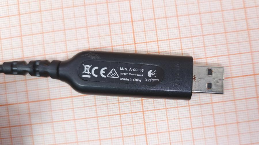 001-349-001 Стереогарнитура Logitech PC Headset 960 USB #8