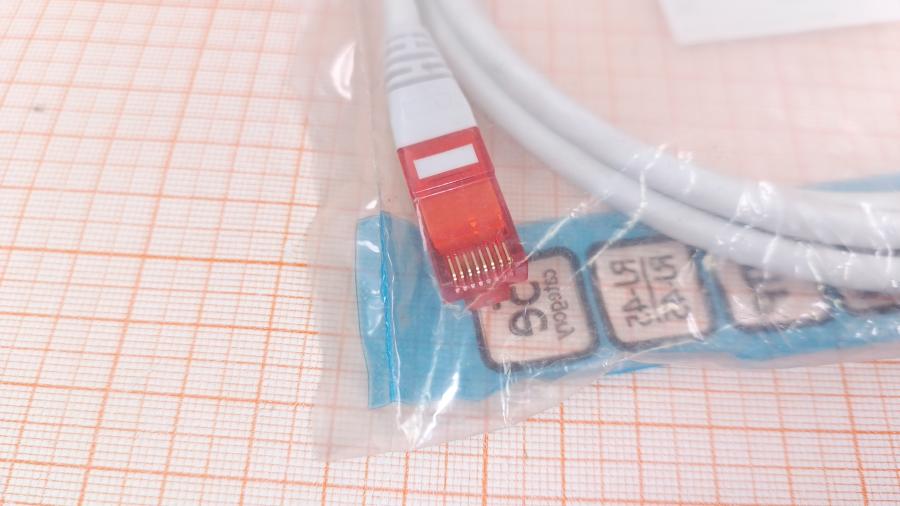 001-358-001 Патч-корд HYPERLINE PC-LPM-UTP-RJ45-RJ45-C5e-1,5M-LSZH-WH #5