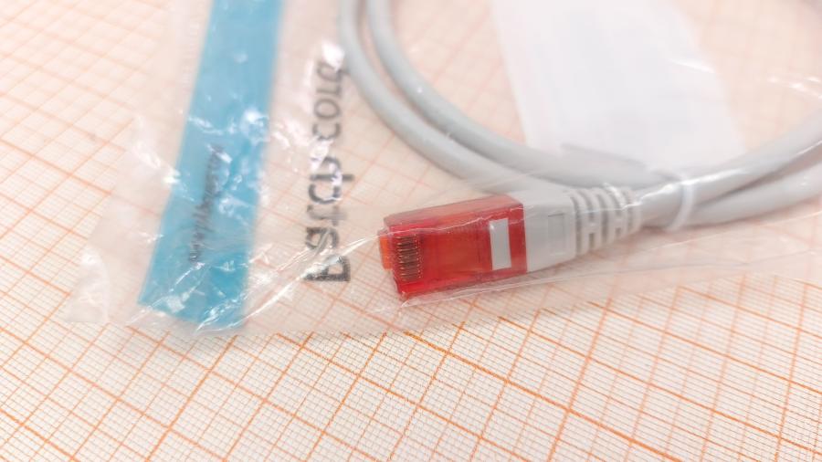 001-359-001 Патч-корд HYPERLINE PC-LPM-UTP-RJ45-RJ45-C5e-1M-LSZH-GY #4