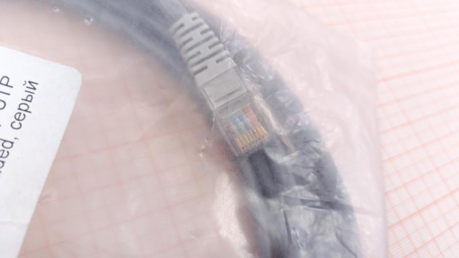 001-361-001 Патч-корд  PCD-5E-030/GY #3