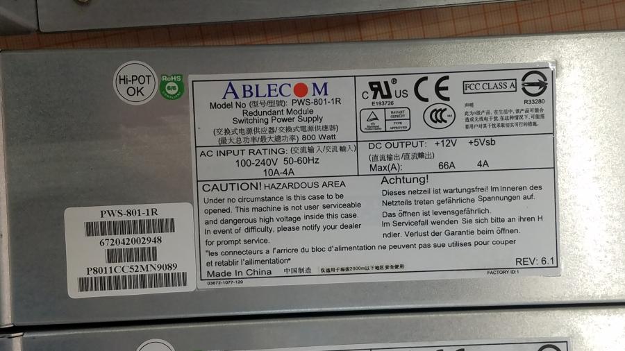 189-002-158 Сервер SuperMicro CSE-836TQ X9DRi-F #10