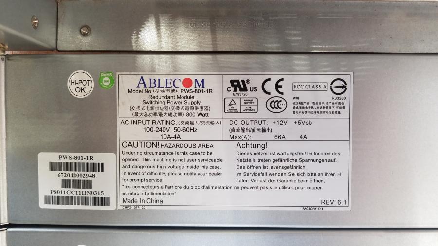 189-002-159 Сервер SuperMicro CSE-836TQ X9DRi-F #9