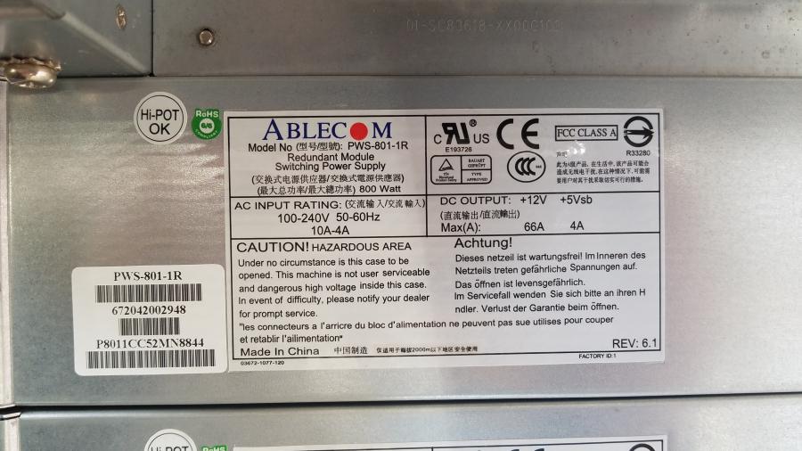 189-002-160 Сервер SuperMicro CSE-836TQ X9DRi-F #9