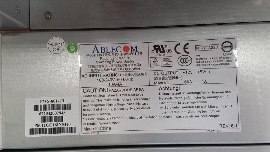 189-002-161 Сервер SuperMicro CSE-836TQ X9DRi-F #9