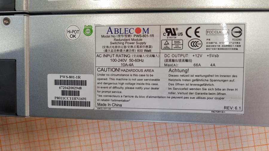 189-002-162 Сервер SuperMicro CSE-836TQ X9DRi-F #9