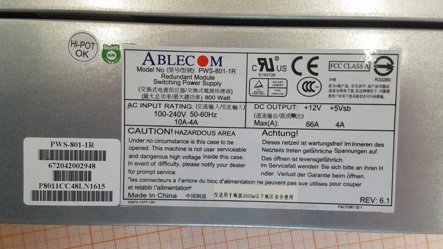 189-002-164 Сервер SuperMicro CSE-836TQ X9DRi-F #9