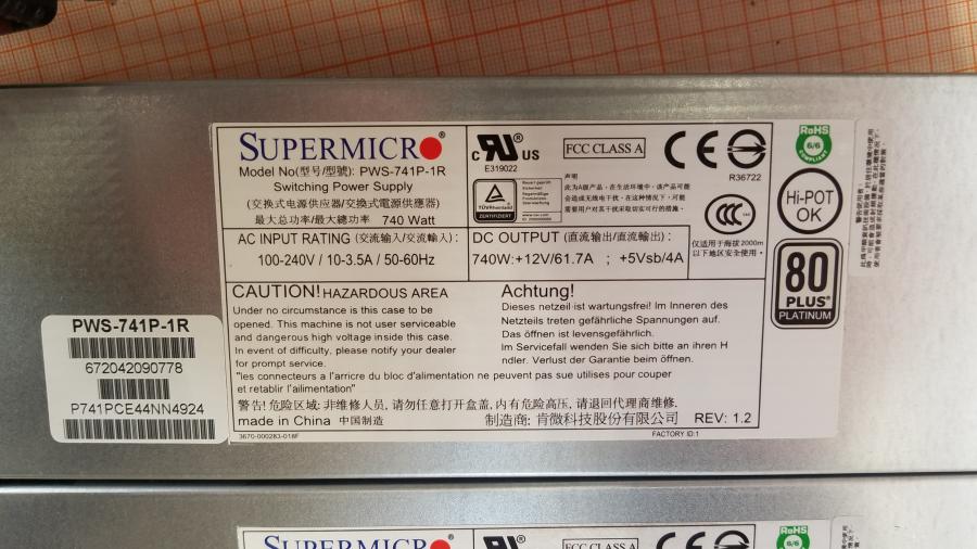 189-145-016 Сервер SuperMicro CSE-836BA X9DRD-A #10