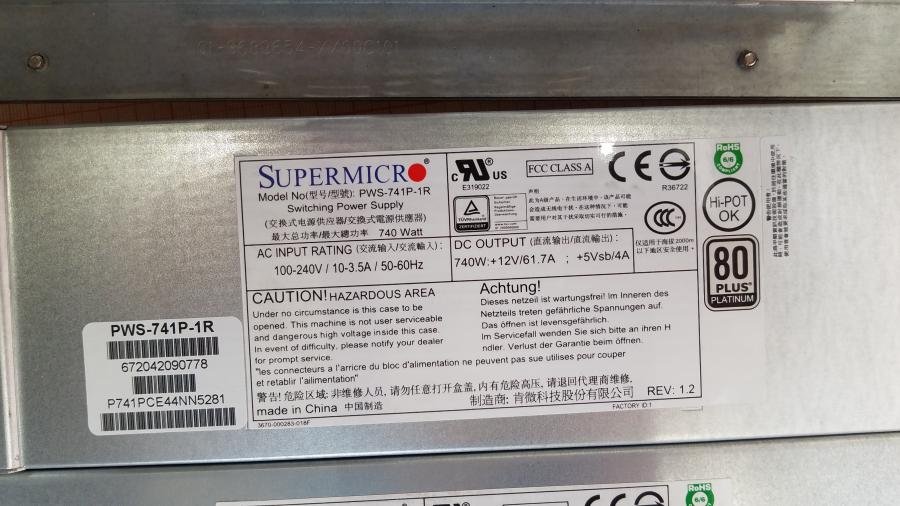 189-145-017 Сервер SuperMicro CSE-836BA X9DRD-A #10