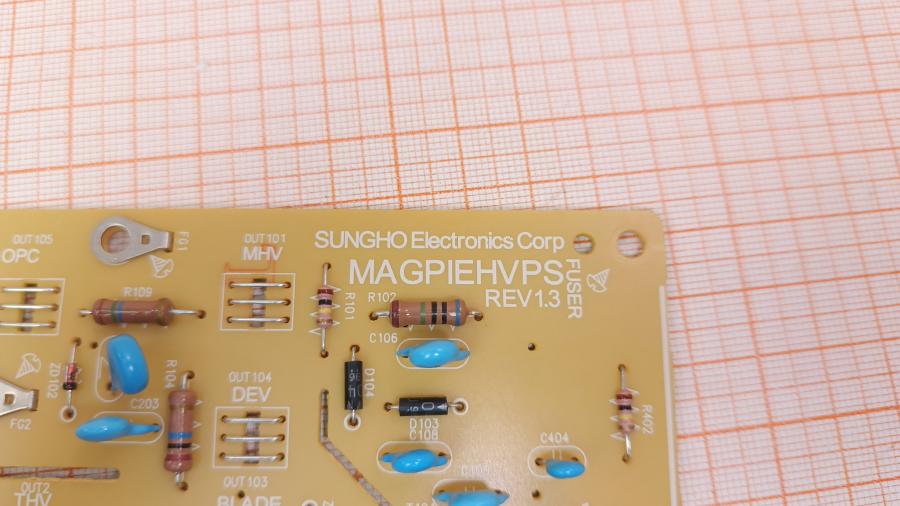 217-320-001 Плата высоковольтная XEROX 105N02248 #4